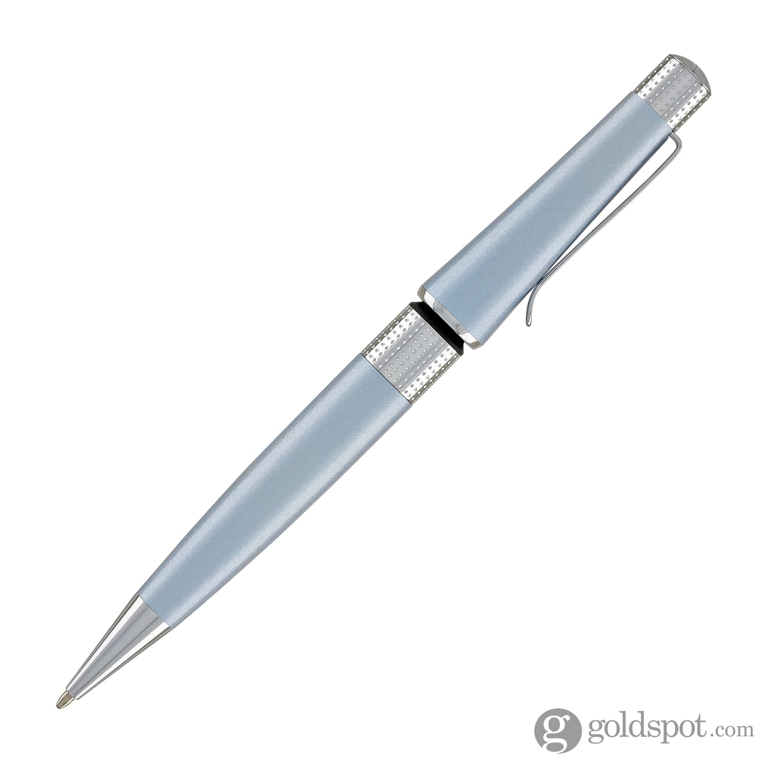Premium Cross Beverly Ballpoint Pen - Light Blue Elegant Writing Instrument for Office, School & Gift Giving