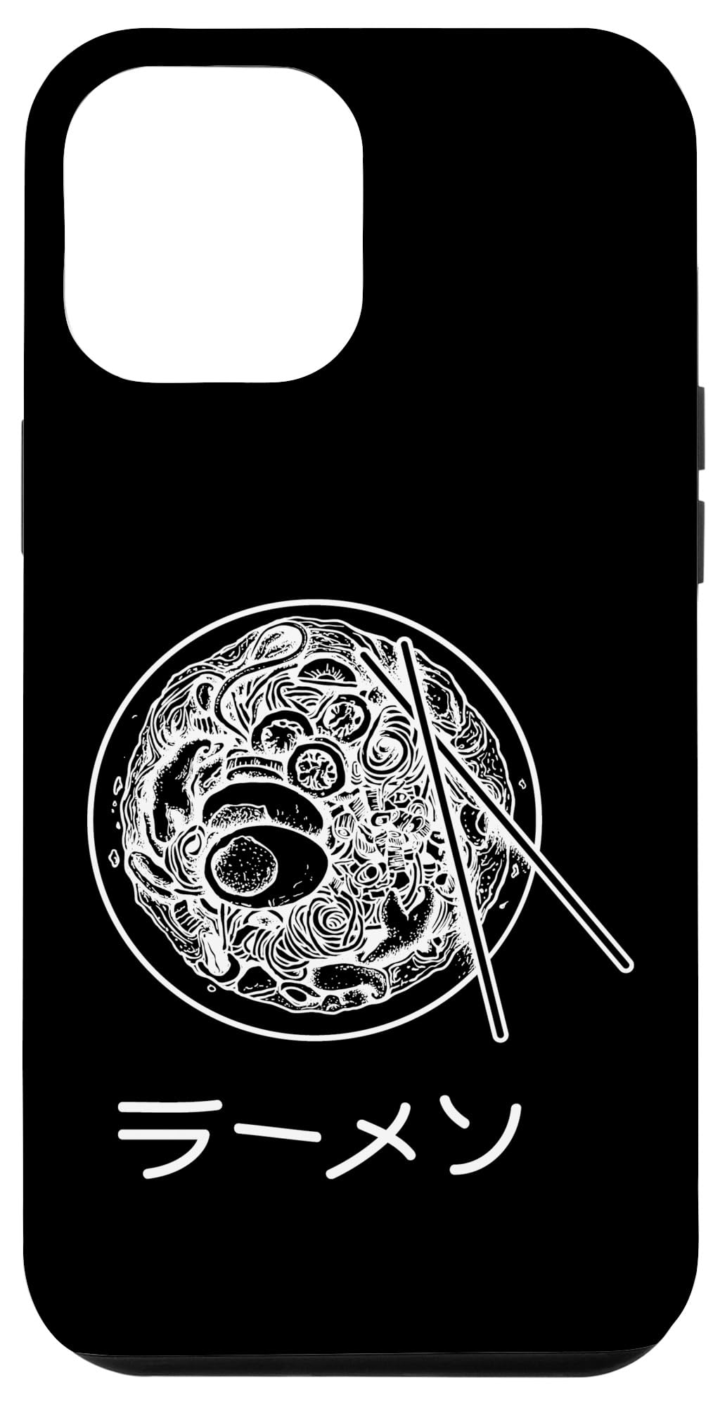 iPhone 12 Pro Max Case with Japanese Ramen Noodles Design - Stylish Protective Cover for Travel, Work & Everyday Use