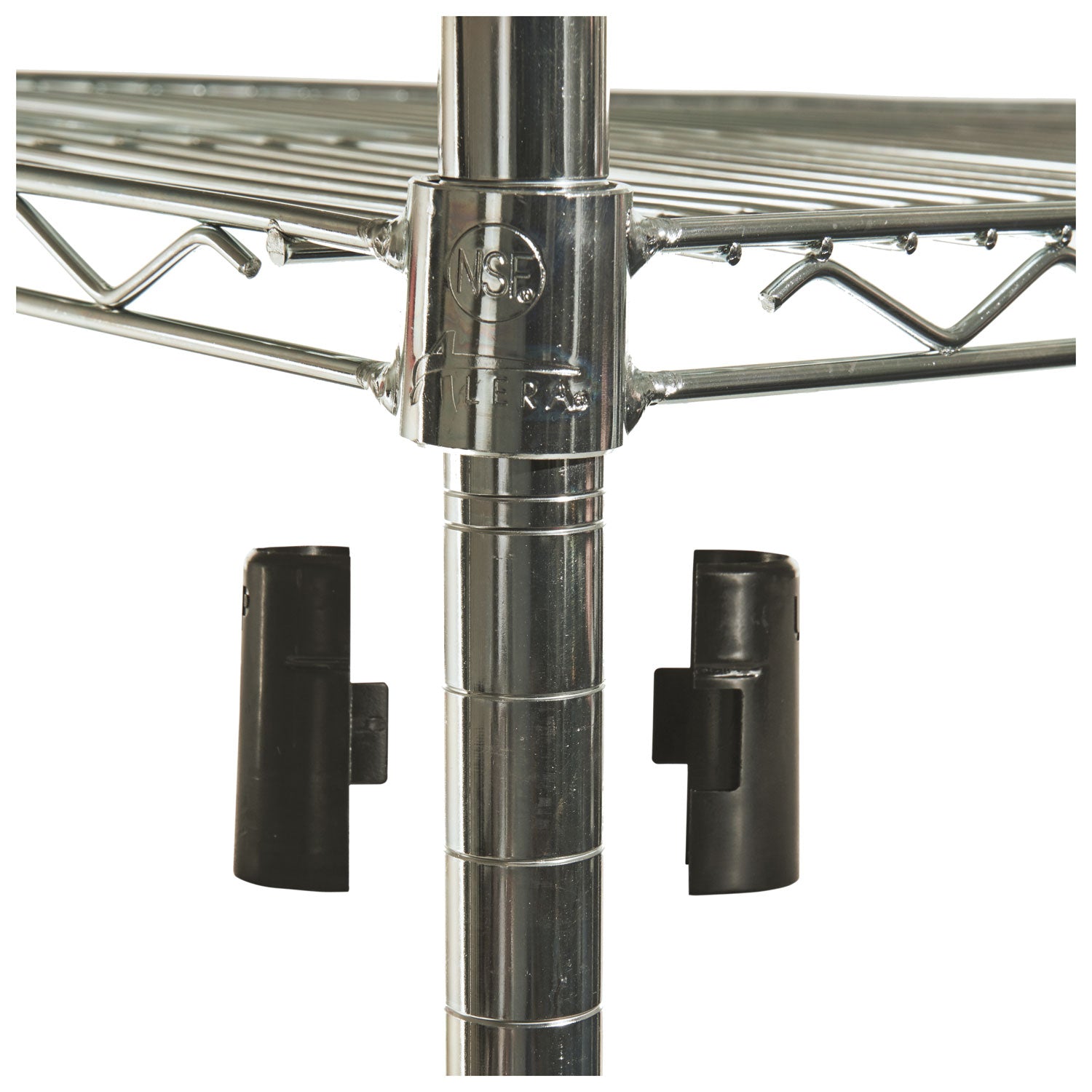 Alera® NSF Certified 4-Tier Industrial Wire Shelving Unit - 48