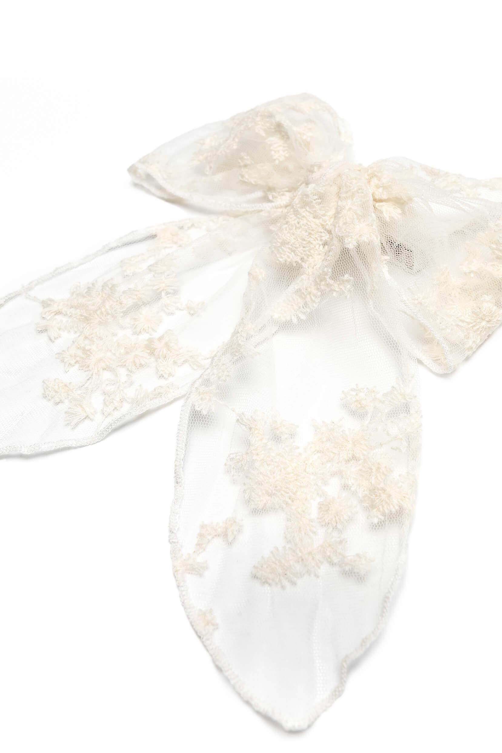 Elegant Lace Headpiece CH0342 - Vintage-Inspired Bridal Hair Accessory for Weddings, Prom & Special Occasions