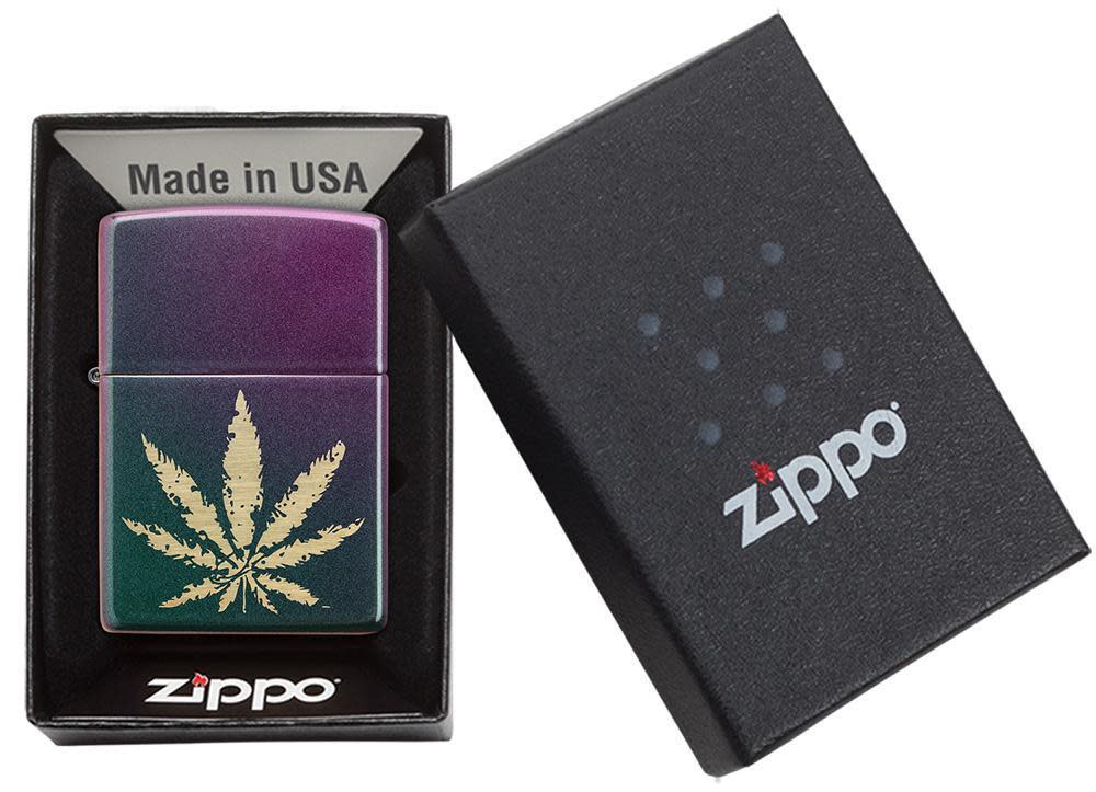 Iridescent Marijuana Leaf - Colorful Cannabis Decor for Home, Gifts & Party Supplies | Perfect for Stoner Aesthetic, 420 Celebrations & Hippie Themed Events
