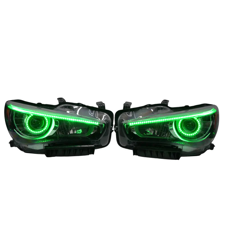 Infiniti Q50 Multicolor LED Headlights (2014-2024) - Upgrade Your Car's Style & Visibility for Night Driving