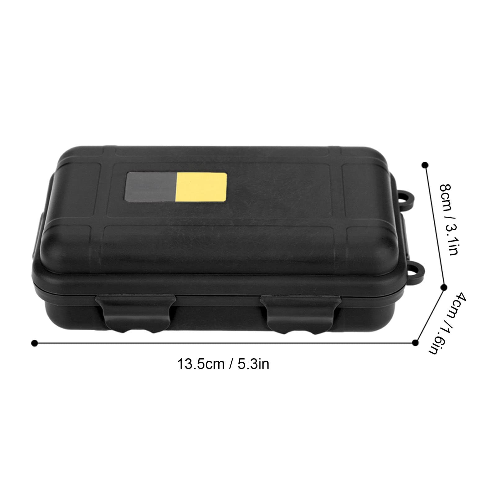 Alomejor Waterproof Dry Box - Dustproof & Pressure Resistant Survival Storage Container for Outdoor Camping, Hiking, Emergency Kits & Gear Protection