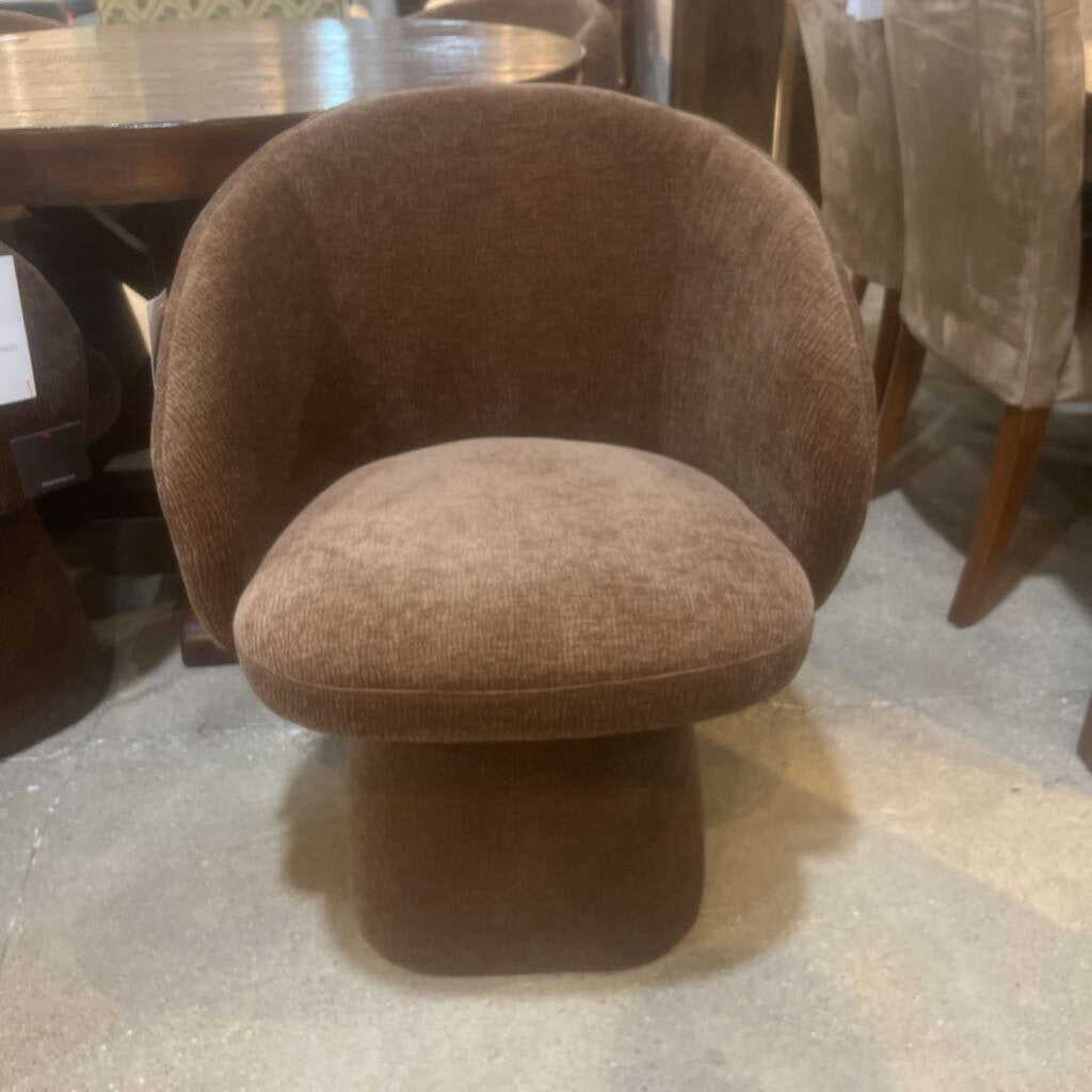 Casterly Cassidy High-Performance Fabric Swivel Chair - Chocolate Brown (24