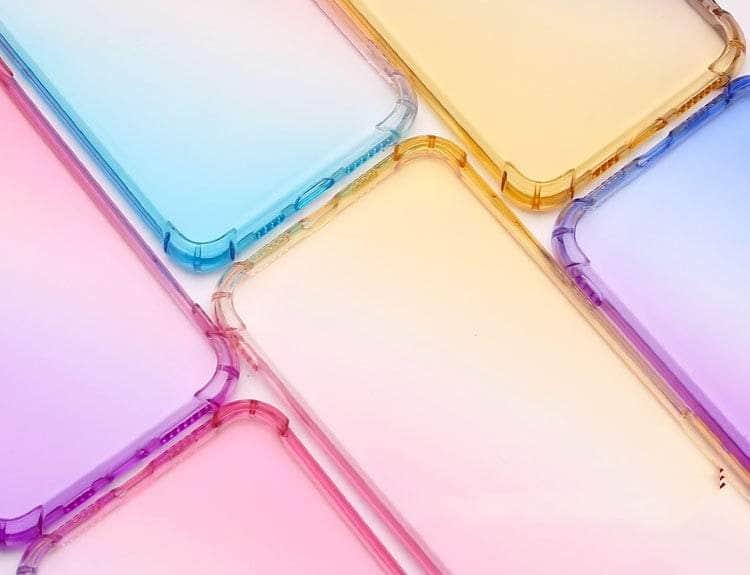 Shockproof Airbag Gradient Silicone Case for Google Pixel 8 - Durable Protection with Stylish Design for Everyday Use, Travel & Outdoor Activities