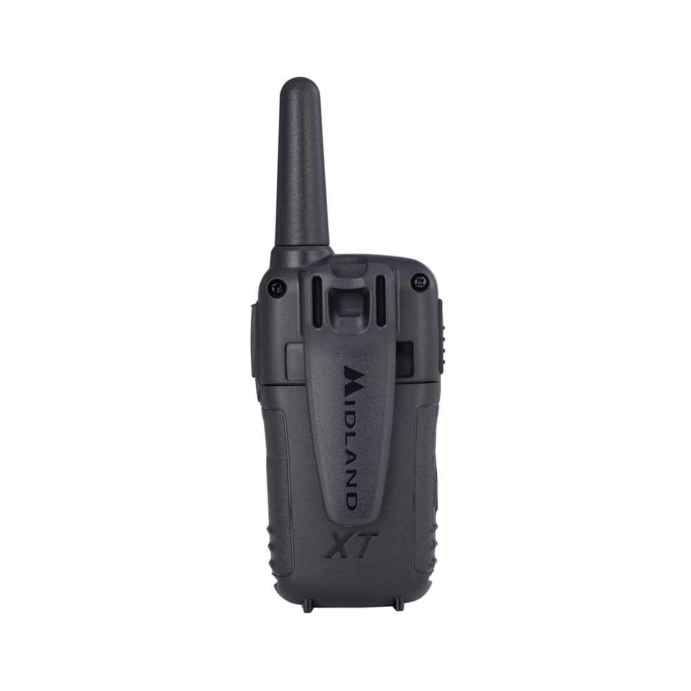 Midland T51X3VP3 X-TALKER Walkie Talkie - Long Range Two Way Radio for Camping, Hiking & Outdoor Adventures | Handheld FRS/GMRS Compact Walkie Talkies for RZR, UTV & Off-Road Vehicles | NOAA Weather Alert & Scan | Black/Orange (3-Pack) | Perfect for Emergency Communication & Group Activities