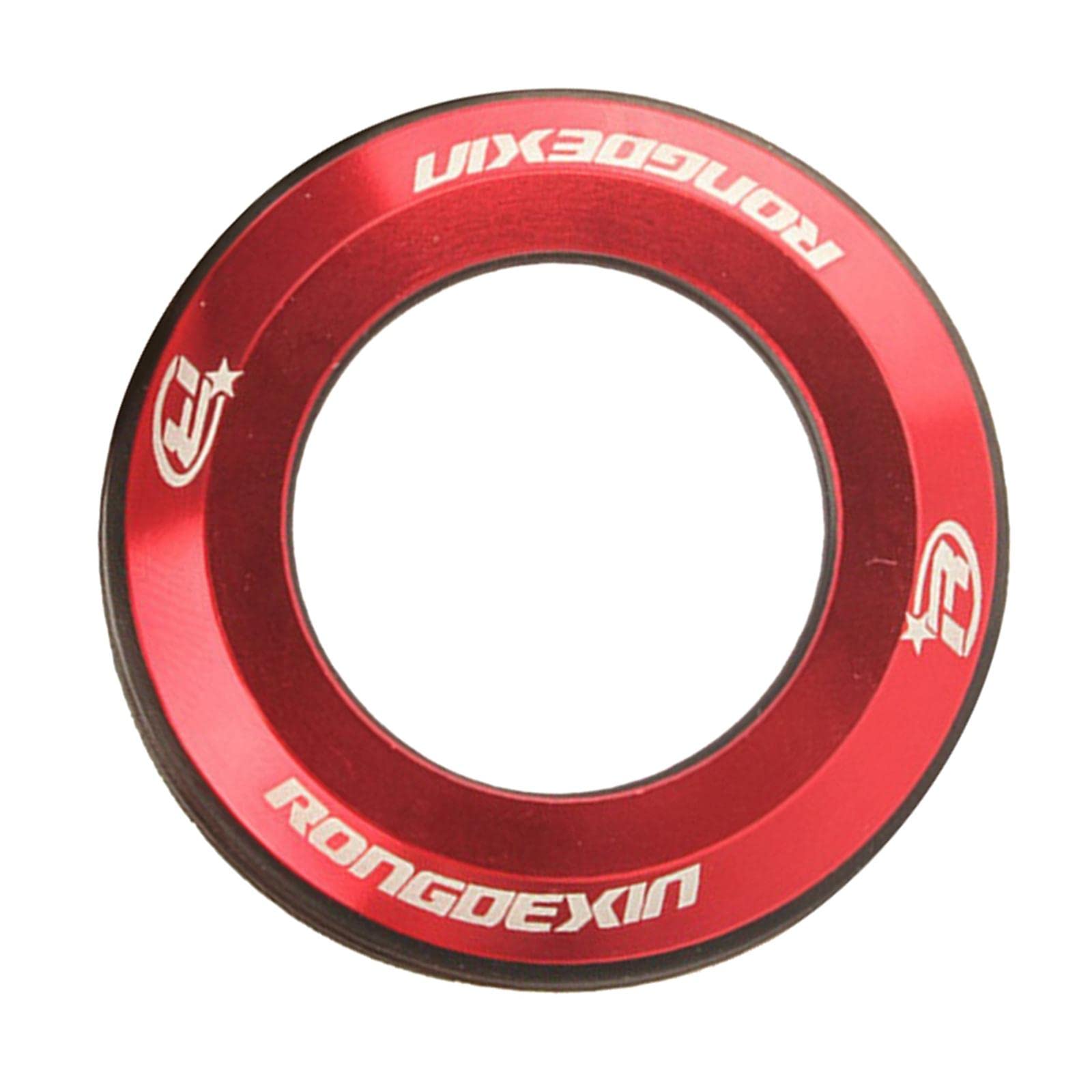 28.6mm Bike Front Fork Cap Headset Head Tube with Sealed Rings - Red | Durable Bicycle Steering Tube Replacement for Mountain & Road Bikes | Perfect for DIY Repairs & Upgrades