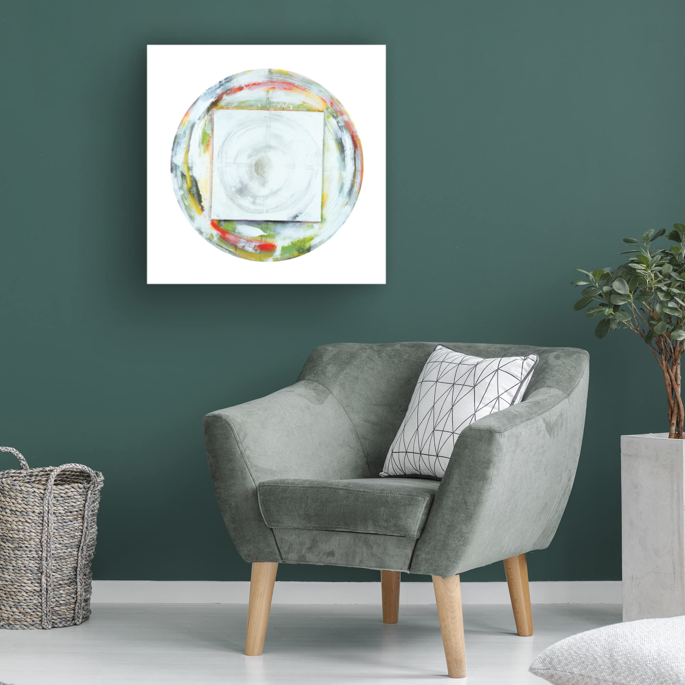 Bellissimo Art 'Galileo's Assistant X' Canvas Wall Art Print - Premium Gallery Wrapped Modern Home Decor for Living Room, Bedroom & Office