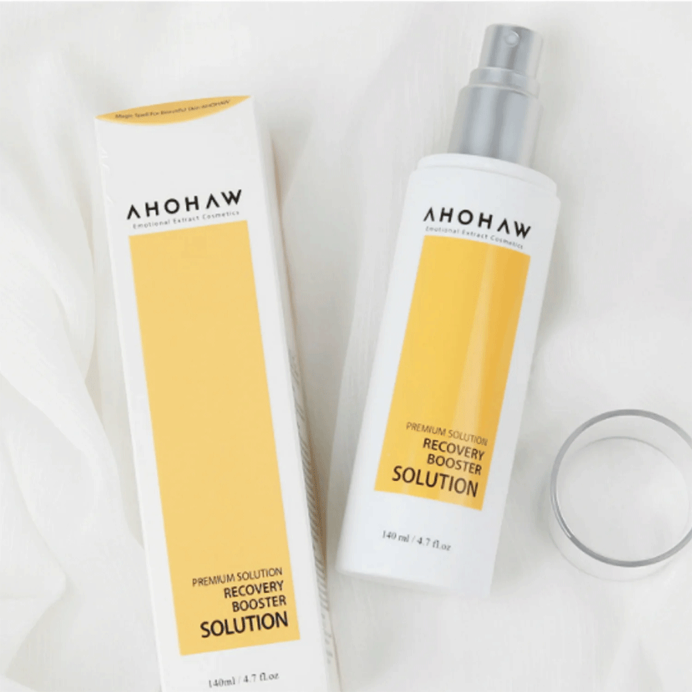 AHOHWA Recovery Booster Solution 140ml - Post-Workout Muscle Recovery & Hydration Supplement for Athletes - Perfect for Gym, Fitness & Sports Performance Enhancement