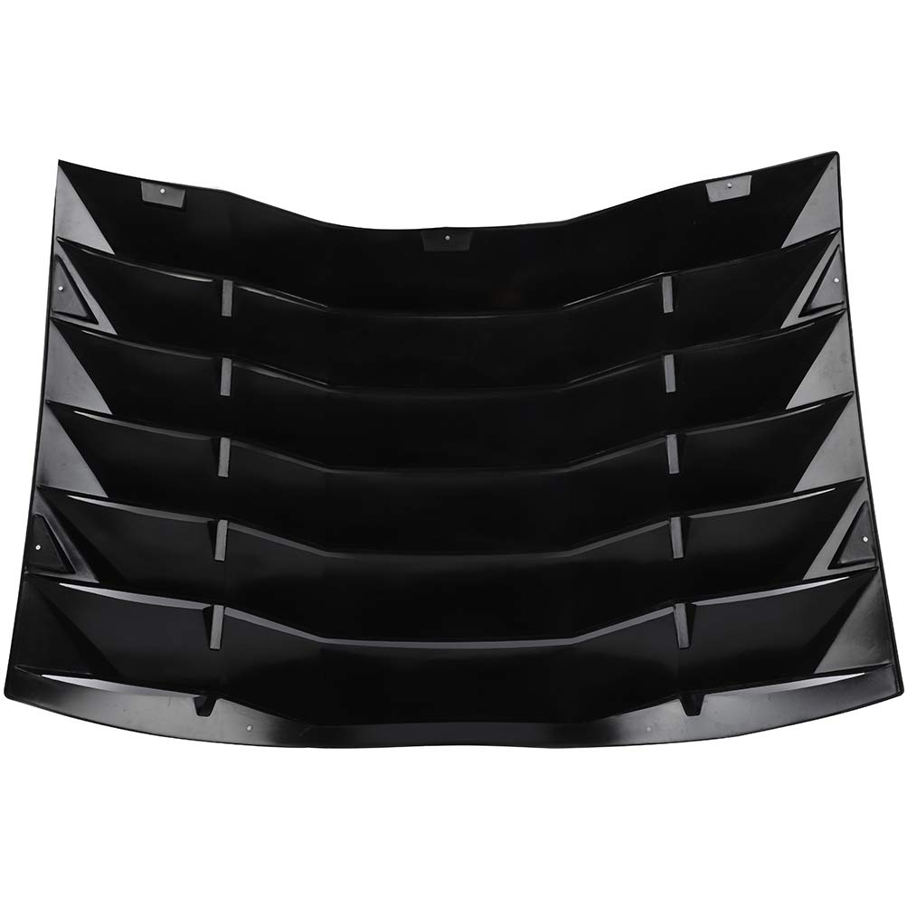 SCITOO Rear Window Louver for Dodge Charger 2011-2020 | Custom Fit Sun Shade & Style Upgrade | Perfect for Street Racing & Car Shows