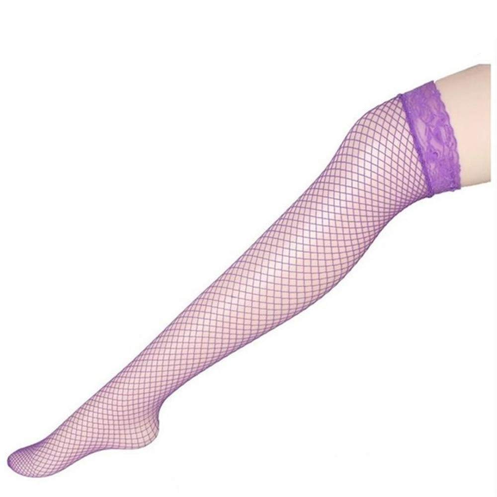 ZEFOTIM Women's Sexy Lace Fishnet Thigh High Stockings - Fashionable Lingerie for Valentine's Day, Date Night & Boudoir Photography