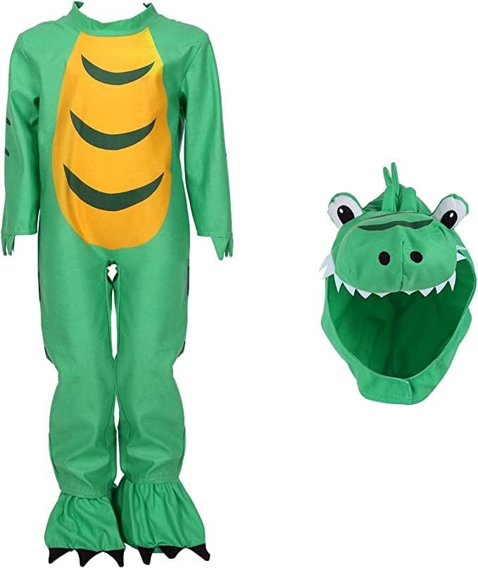 **Triceratops Dinosaur Costume for Toddlers & Kids - Soft & Comfortable Halloween Dress Up, Pretend Play, Dino Themed Birthday Party Outfit**    *(Use for Halloween, costume parties, school plays, dinosaur-themed birthdays, and imaginative play!)*