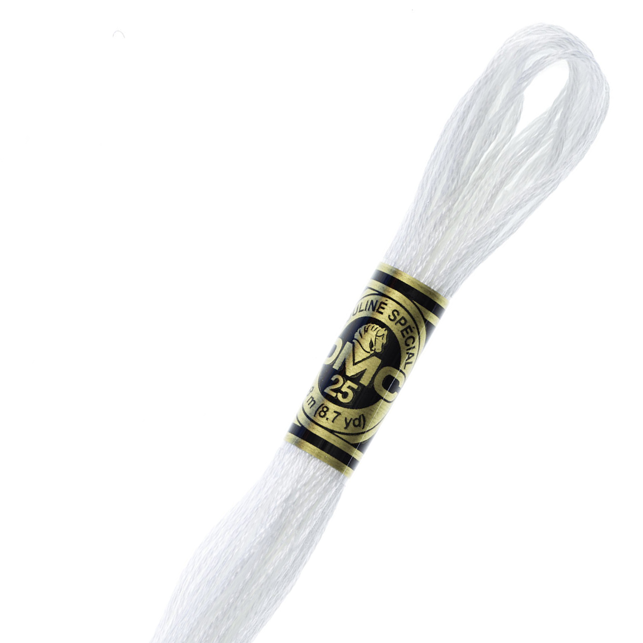 DMC B5200 Cotton Embroidery Floss - 6-Strand Premium Thread for Cross Stitch, Needlework & Hand Embroidery - Perfect for DIY Crafts, Scrapbooking & Home Decor Projects