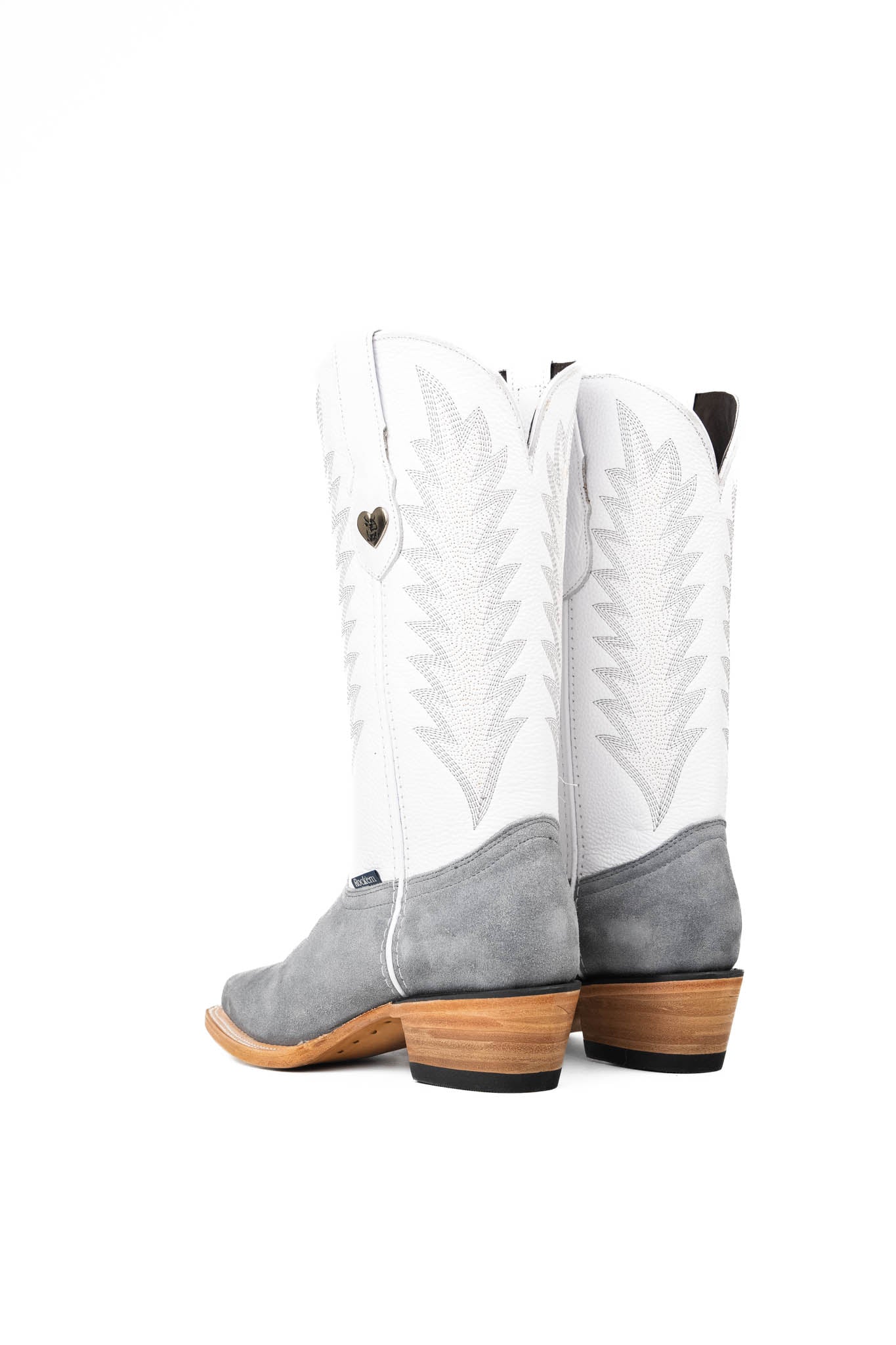 Sierra Roughout Frontier Toe Cowgirl Boots - Western Style Leather Boots for Women - Comfortable & Durable for Riding, Country Dancing & Outdoor Activities