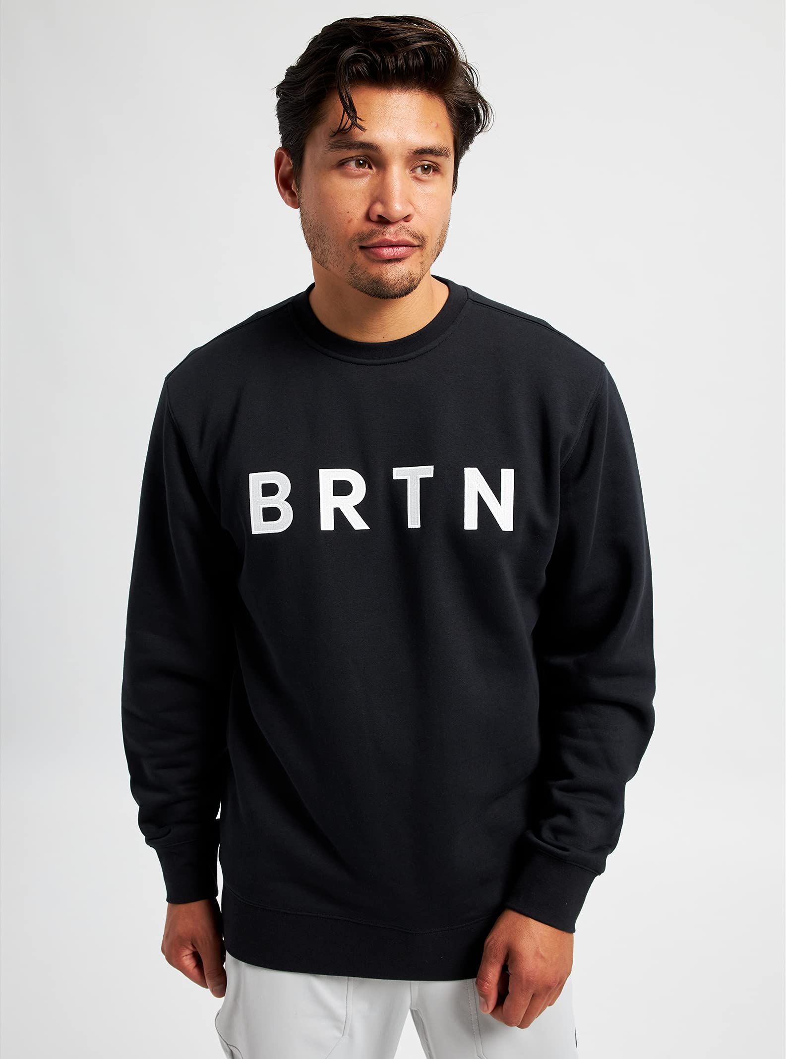 Burton BRTN Crewneck 男士女士休闲连帽卫衣 | 舒适保暖秋冬必备 | 户外运动日常穿搭