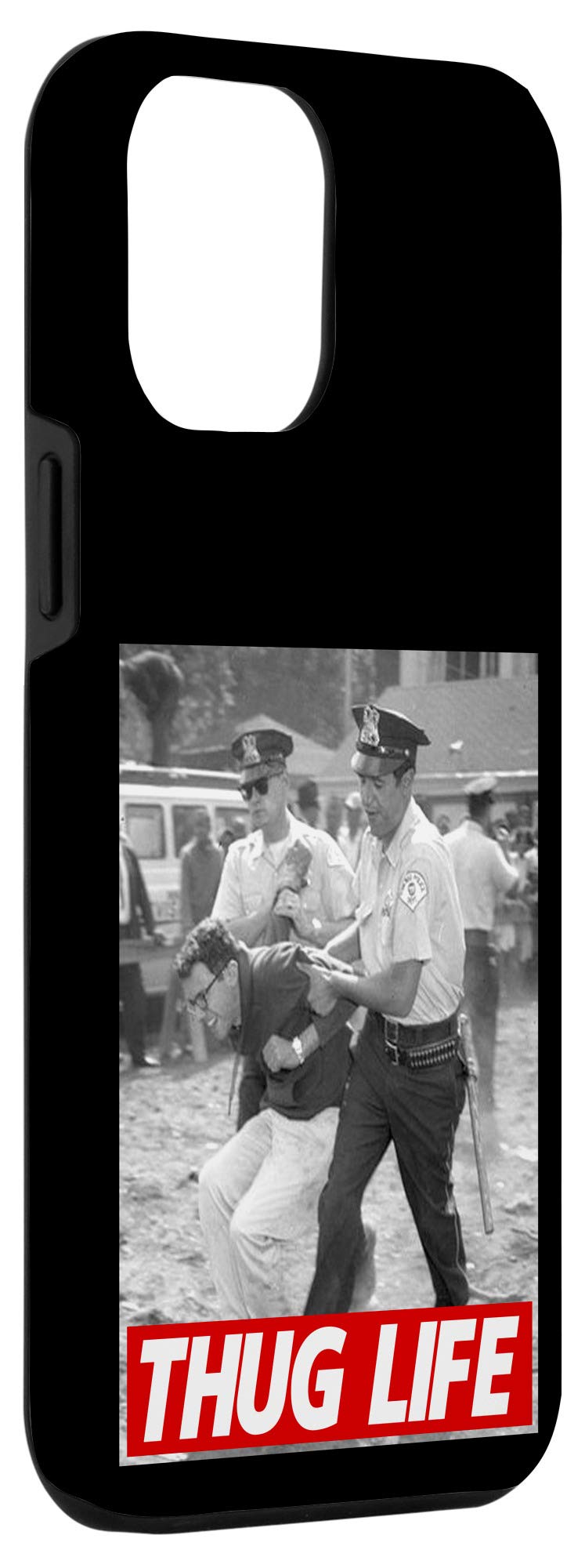 iPhone 12 Pro Max Case - Bernie Sanders Protest Arrest Design - Liberal Democrat Activist Gift - Perfect for Political Supporters & Social Justice Advocates