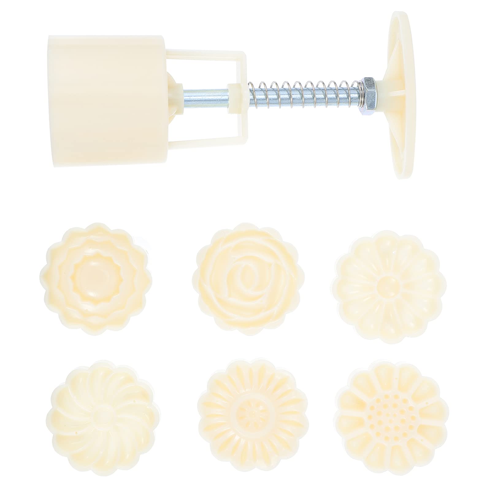 1 Set 3D Rose Flower Moon Cake Baking Mold - Kitchen & Bakery Supplies for DIY Desserts, Pastries, and Homemade Cakes | Perfect for Holidays, Parties, and Gift Making