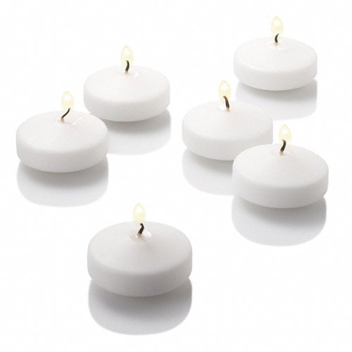 36 Eastland Glass Cylinder Vases with 36 White 3