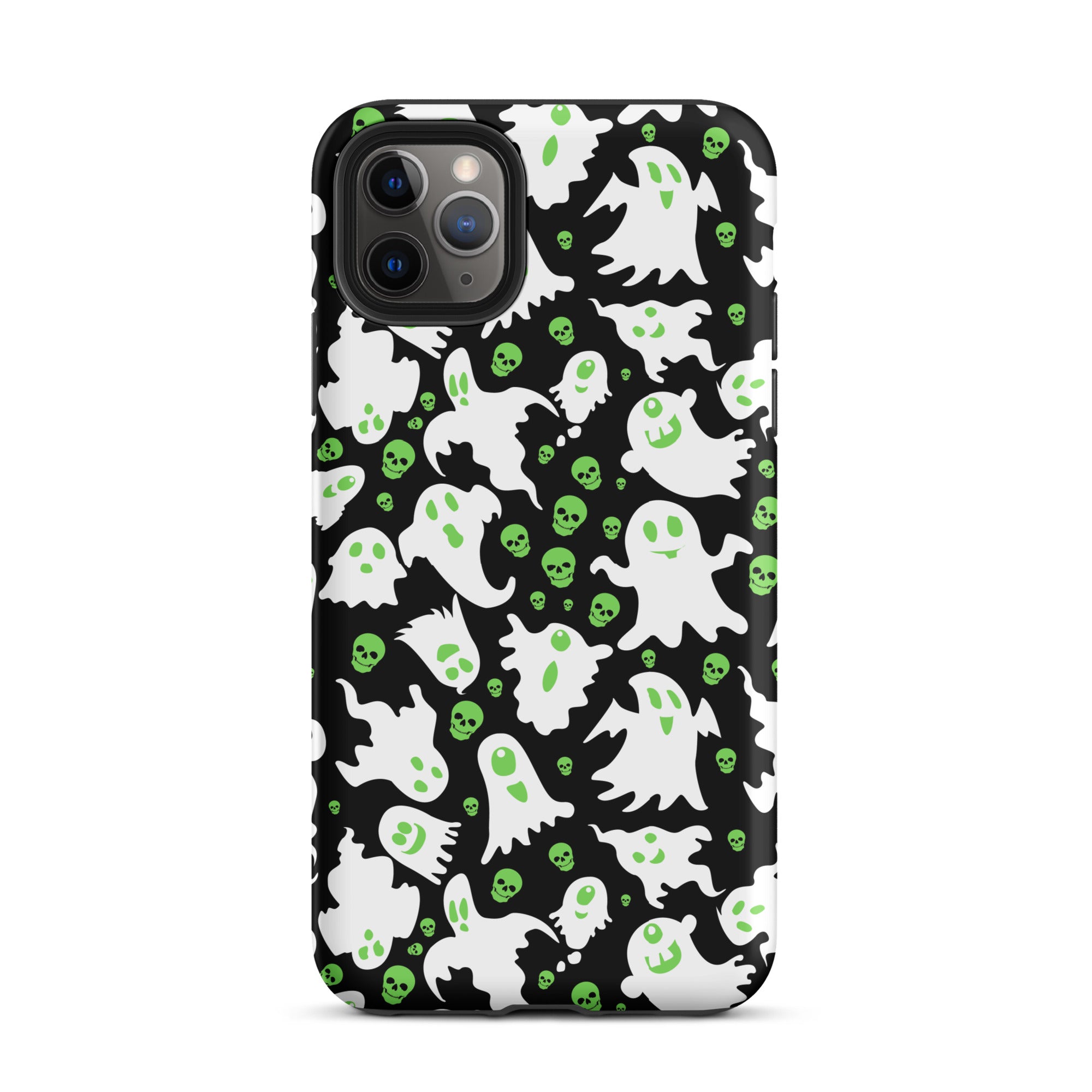 Premium Spooky Specter iPhone Case - Durable & Stylish Ghost Design for iPhone 14/13/12/11 Pro Max - Perfect for Halloween, Cosplay & Themed Parties