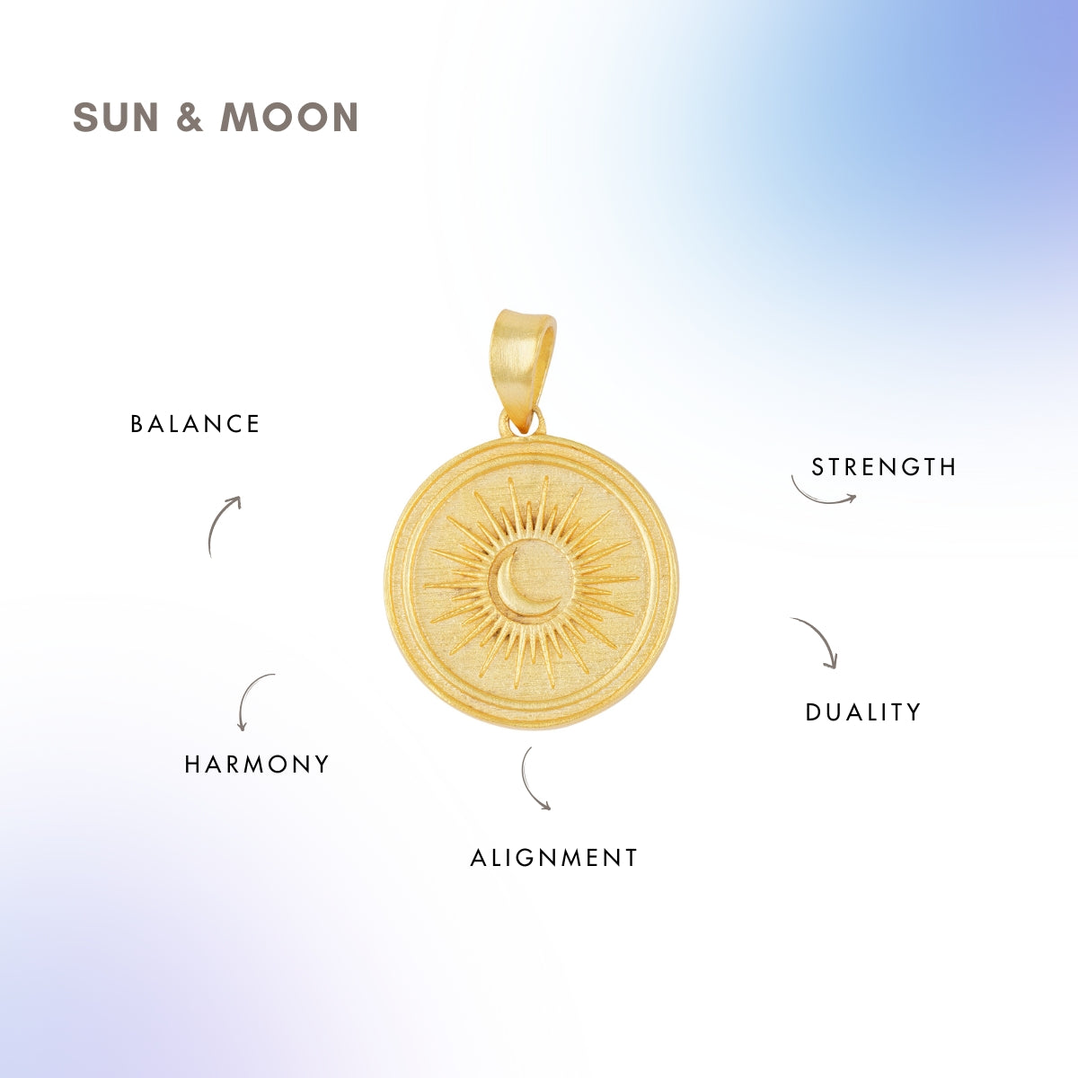 Power of Belief Coin Necklace - Inspirational Jewelry for Women | Motivational Gift for Her | Perfect for Everyday Wear, Meditation & Spiritual Healing