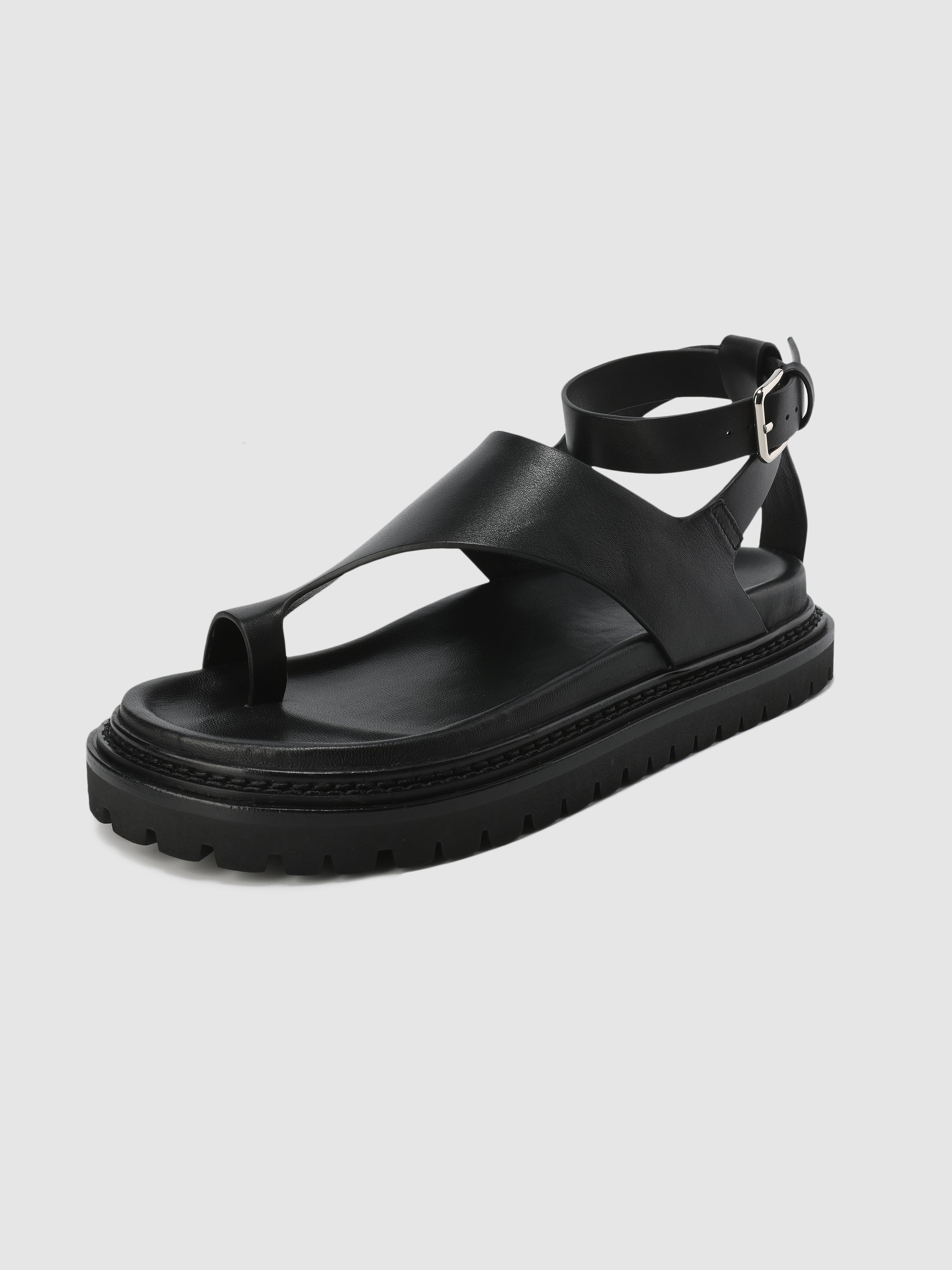 Women's Stylish Ring Toe Ankle Strap Sandals - Comfortable Summer Beach Wedding Shoes for Outdoor Parties & Vacations