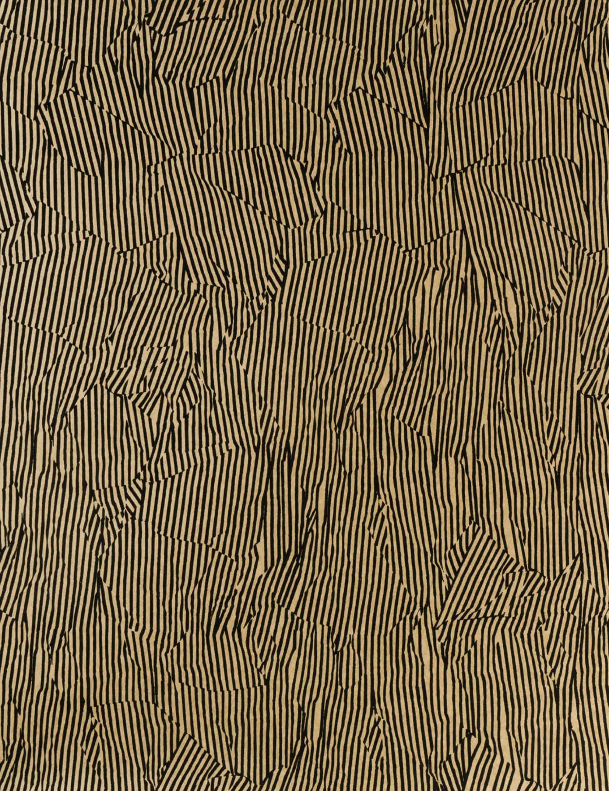Kelly Wearstler Avant Wallpaper Swatch in Khaki - Premium Peel & Stick Sample for Home Decor & Interior Design