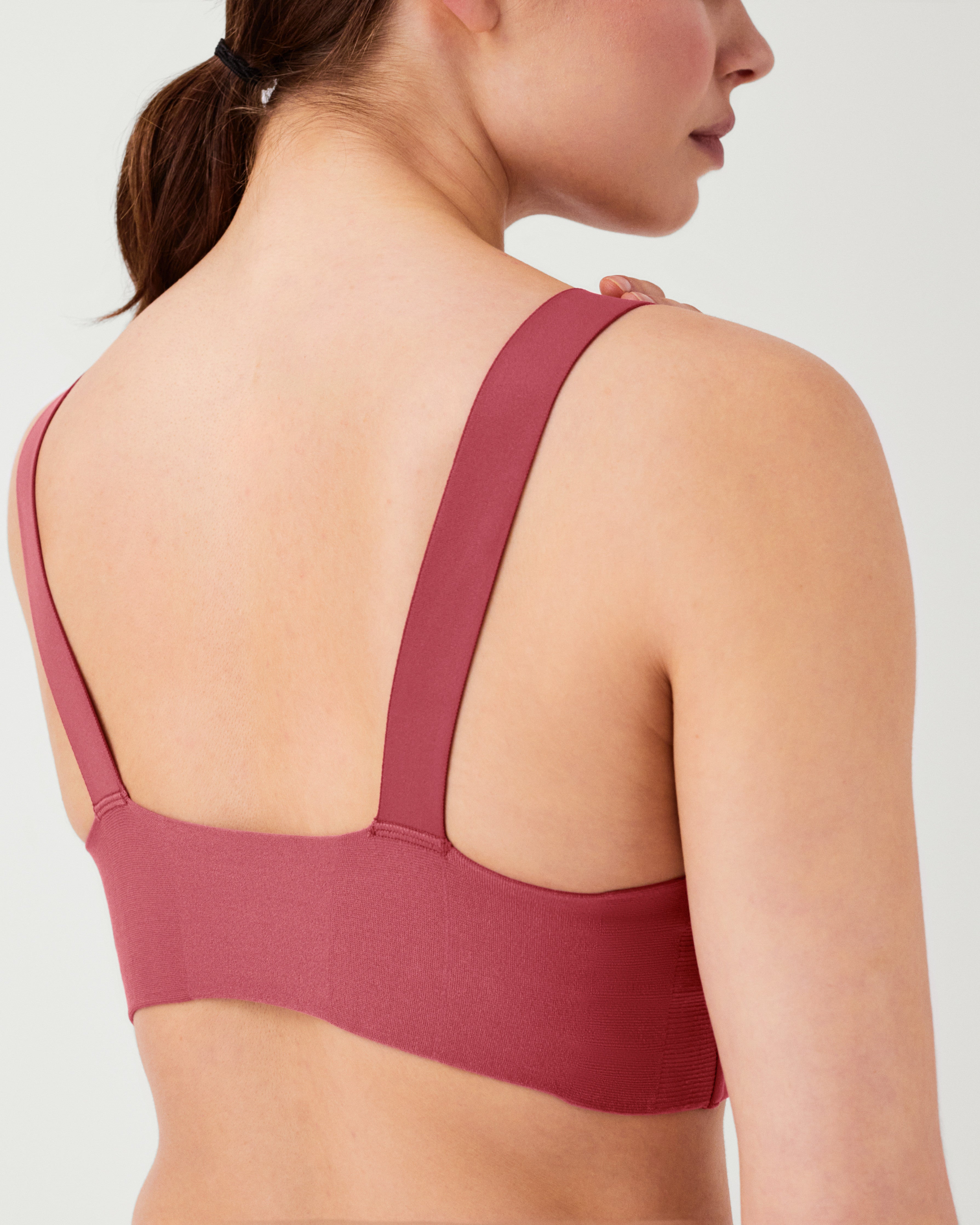 SPANX Smooth Comfort Unlined Bralette - Wireless Seamless Bra for Everyday Wear & Lounge - Perfect for Yoga, Work from Home & Relaxation