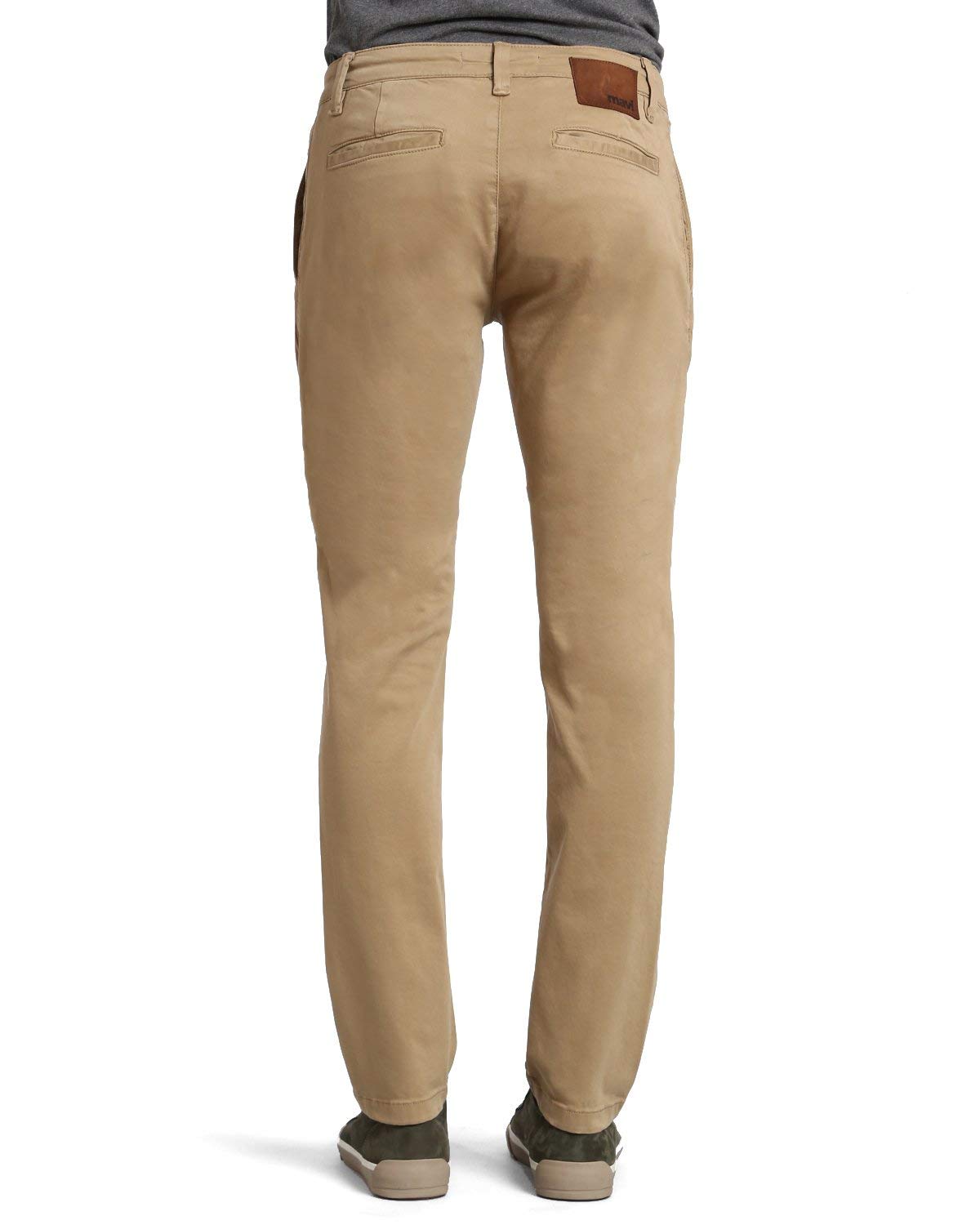 Mavi Men's Johnny Regular Rise Slim Leg Chino Pants - Comfortable & Stylish Casual Dress Pants for Work, Office & Everyday Wear