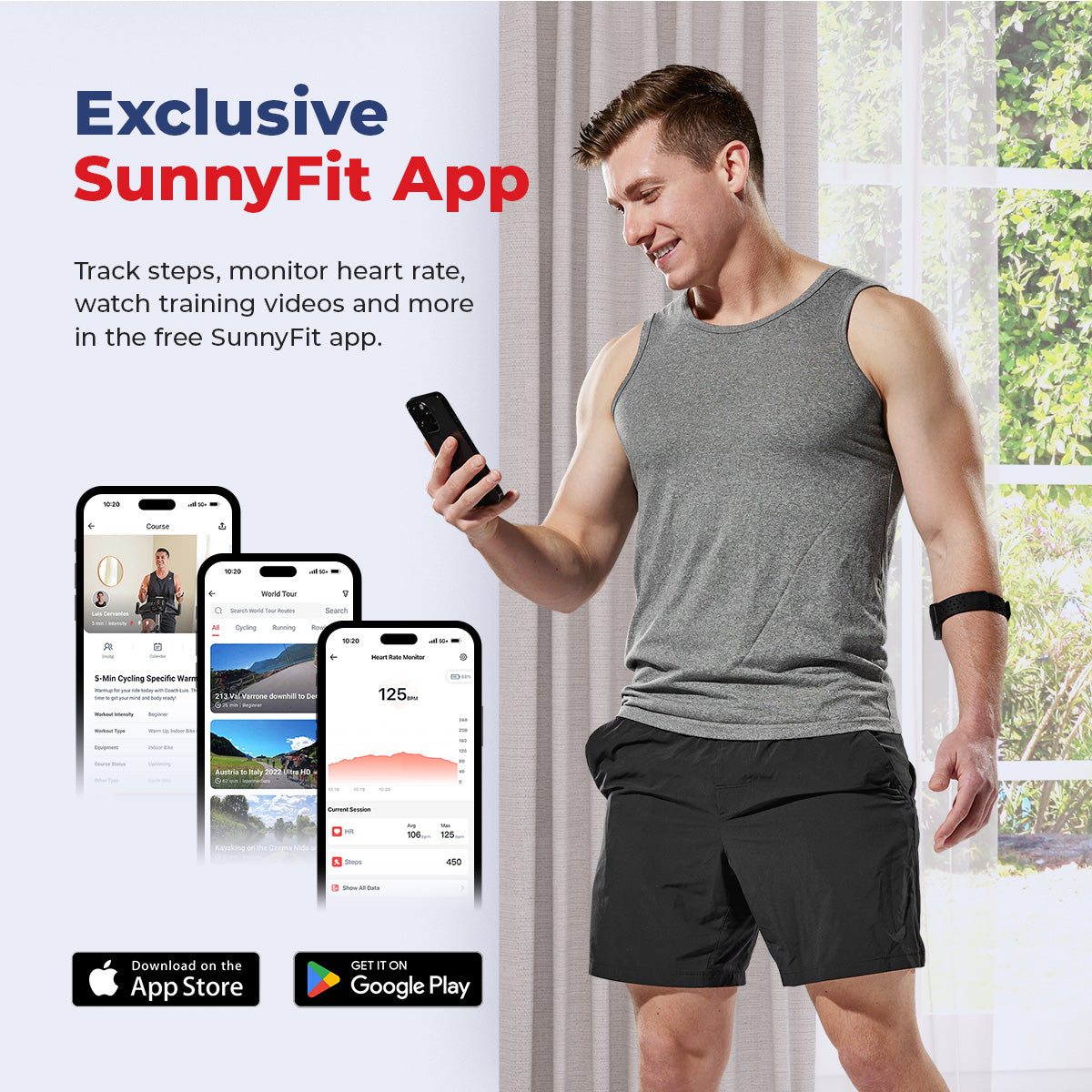 Smart Heart Rate Monitor HR200 - Accurate Wireless Fitness Tracker for Running, Cycling & Workouts - Track Pulse & Calories with Bluetooth Connectivity