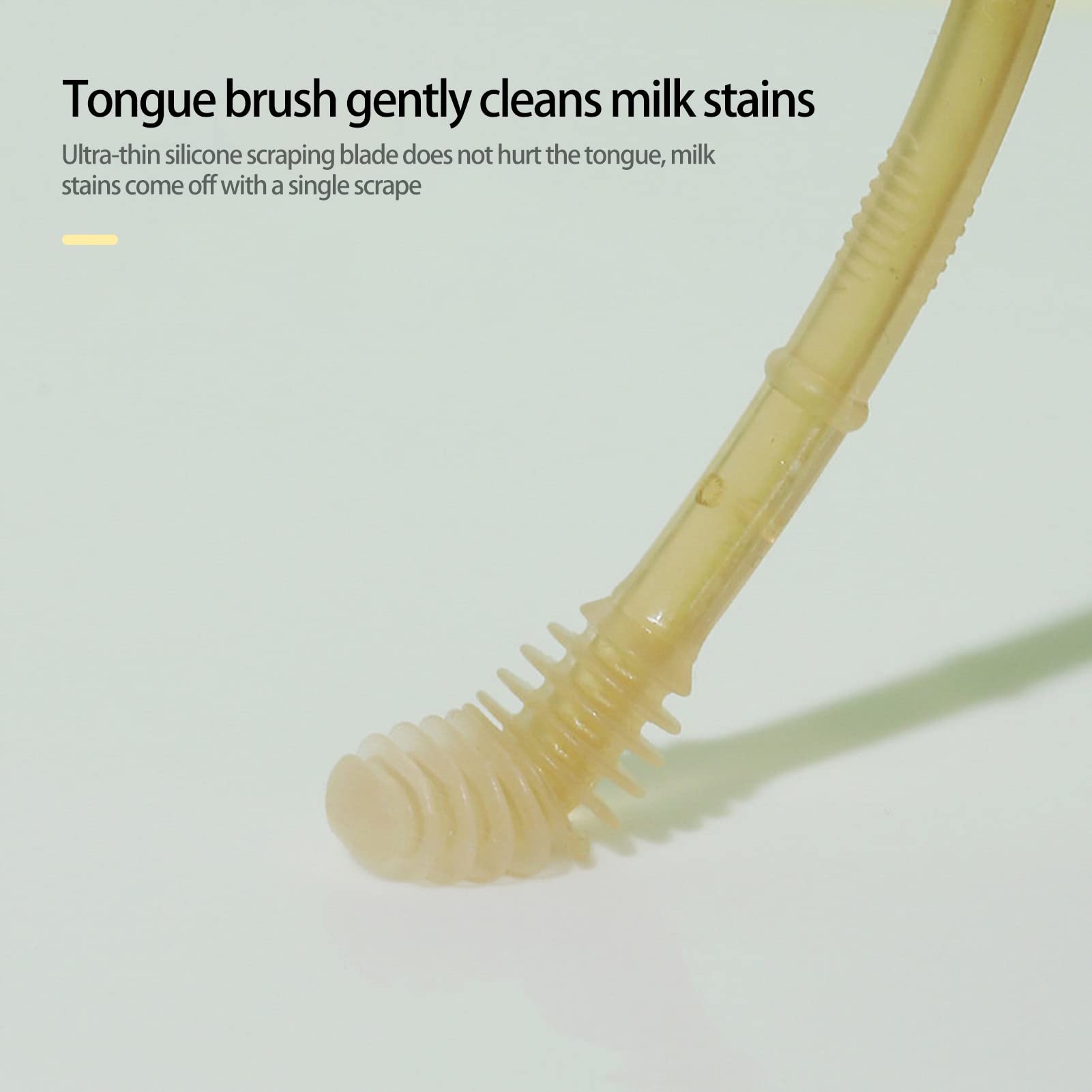 Wilitto Baby Tongue Cleaner & Toothbrush Set - Soft Silicone Infant Oral Care Kit with Cleaning Cup | Food Grade, Gentle Bristles for Toddlers | Perfect for Daily Baby Teeth Cleaning & Tongue Massage at Home