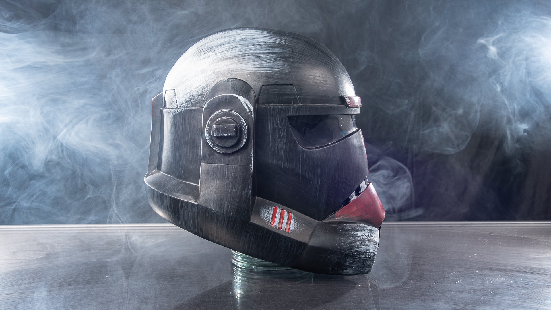 Bad Batch Hunter Helmet - Premium Star Wars Cosplay Costume Accessory for Halloween, Comic Con & Role Playing