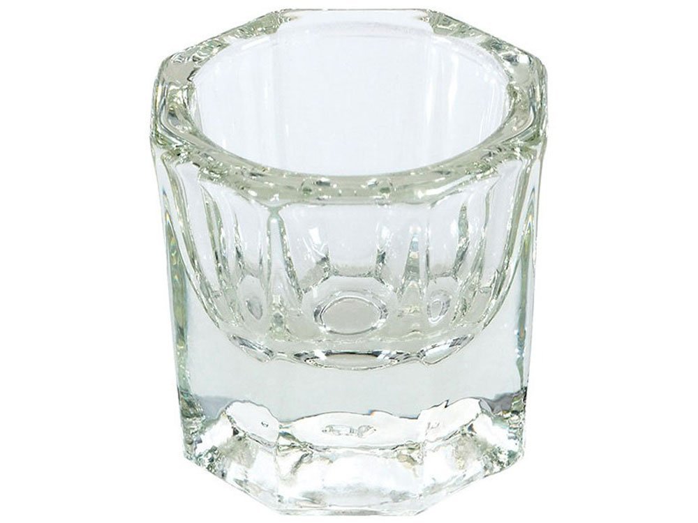 Premium All-Season Glass Dappen Dish - 1 Pack for Nail Art, Acrylic Powder, Liquid Monomer & Essential Oils - Perfect for Salon Professionals & DIY Manicures at Home