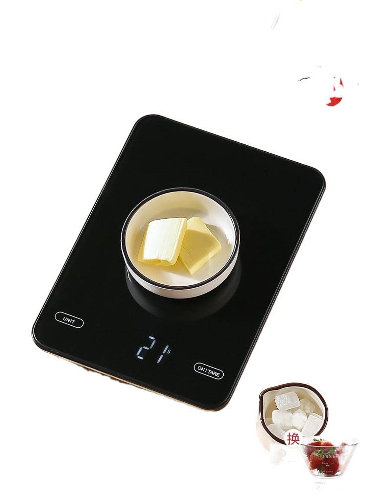 Digital Kitchen Scale for Baking - High Precision Electronic Food Scale in Grams & Ounces, Perfect for Measuring Ingredients, Coffee, and Small Portions - Ideal for Home, Kitchen, and Professional Bakers