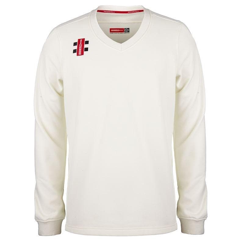 Gray Nicolls Pro Performance Junior Cricket Sweater - Breathable & Durable Cricket Wear for Kids - Perfect for Matches, Training & Cool Weather Play
