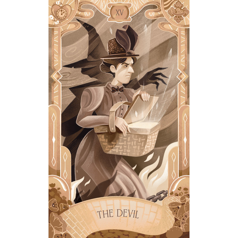 The Wizard of Oz Tarot Deck and Guidebook Set - 78 Cards with Illustrated Guide for Divination, Fortune Telling & Spiritual Growth | Perfect for Beginners and Collectors | Use for Meditation, Self-Discovery & Gift Giving