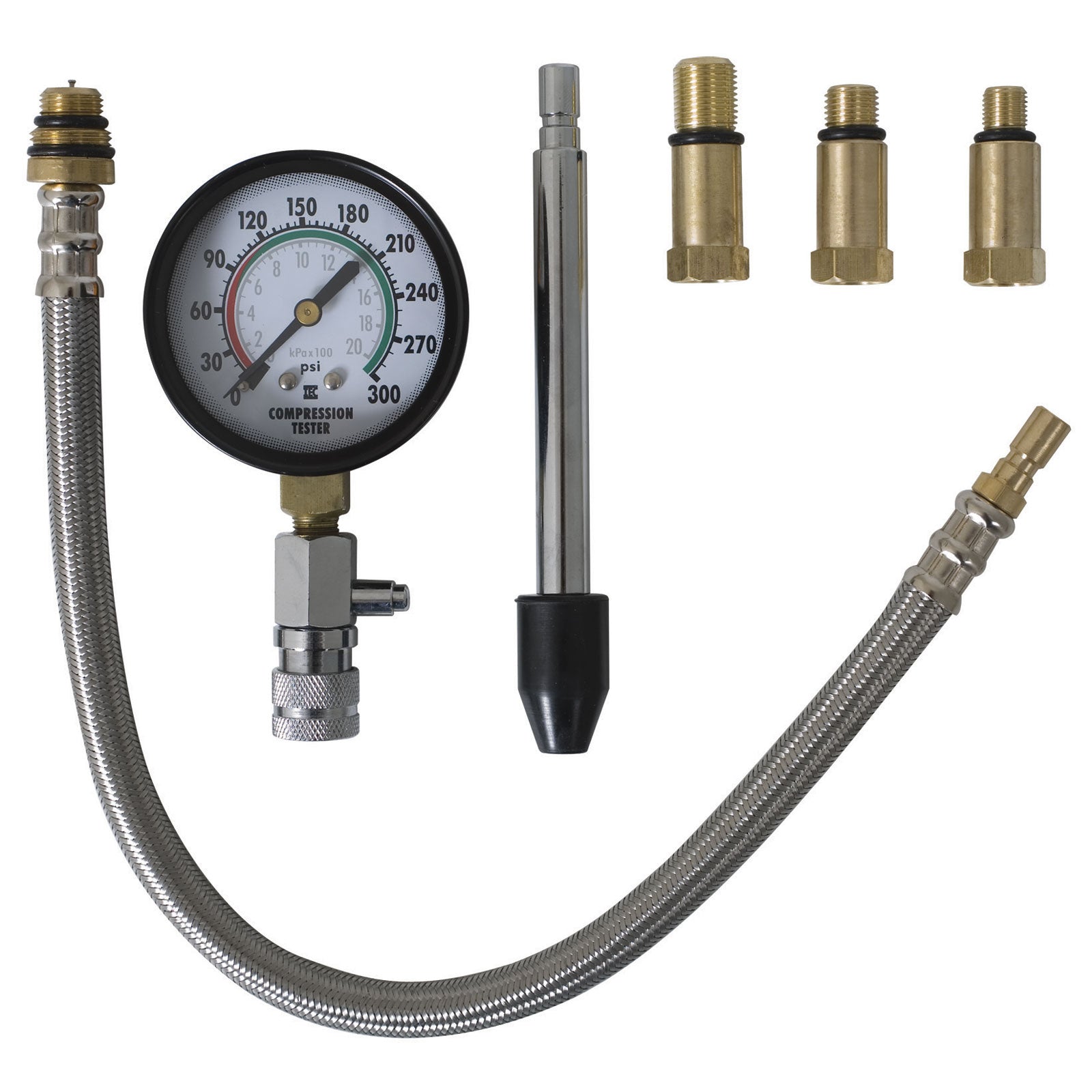 Gunson Compression Tester Kit - Professional Engine Diagnostic Tool for Cars, Motorcycles & Small Engines - Perfect for Mechanics & DIY Auto Repair Enthusiasts