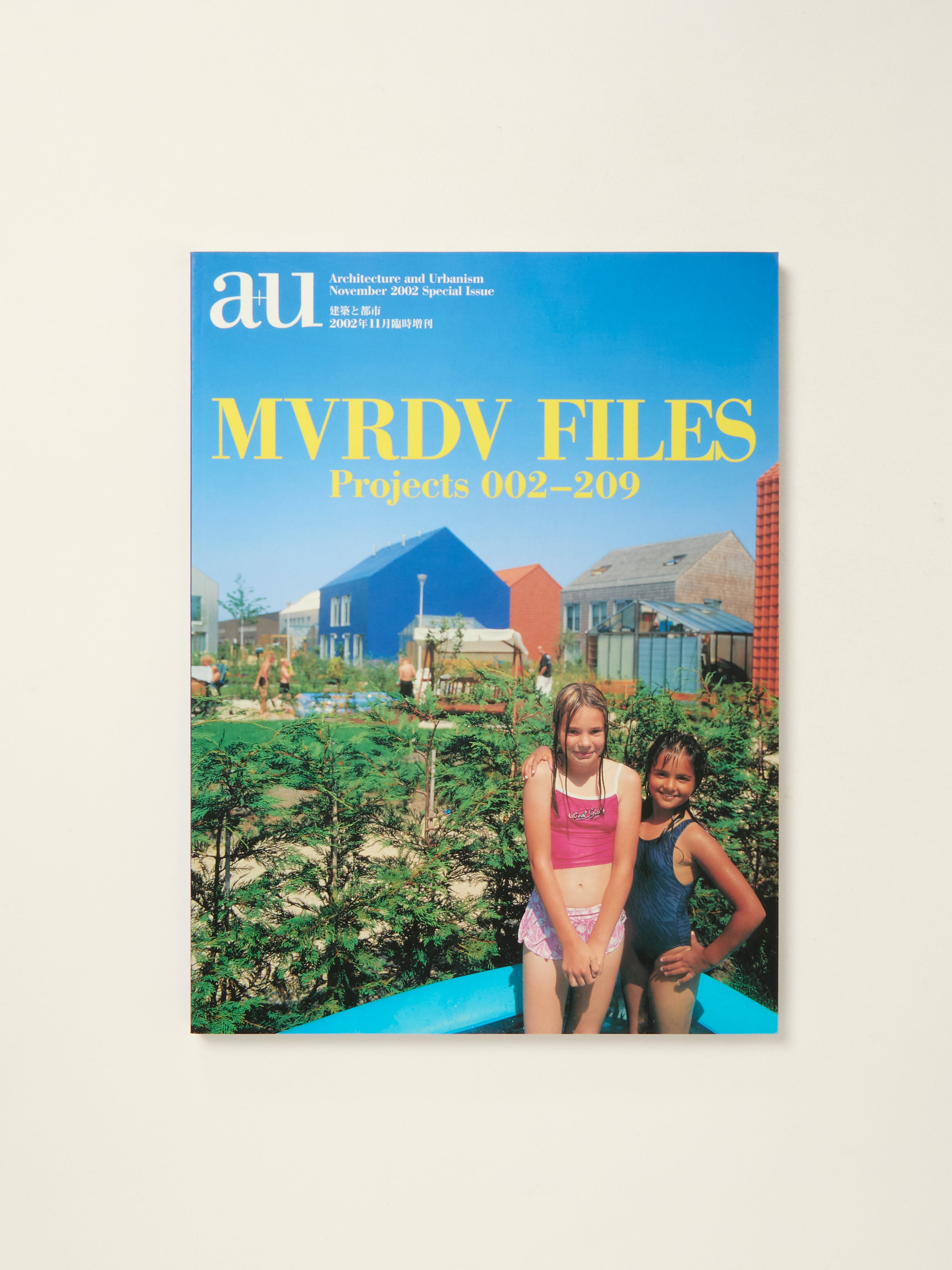 A+U MVRDV FILES: Projects 002-209 | Architecture Design Book Collection | Perfect for Architects, Students & Design Enthusiasts