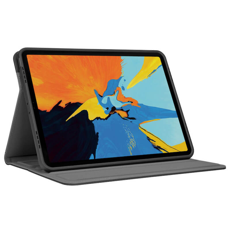 Targus Pro Tek Antimicrobial iPad Case - Compatible with iPad 10.2, iPad Air, iPad Pro 10.5 | Protective Folio Cover in Black | Perfect for Work, School & Travel