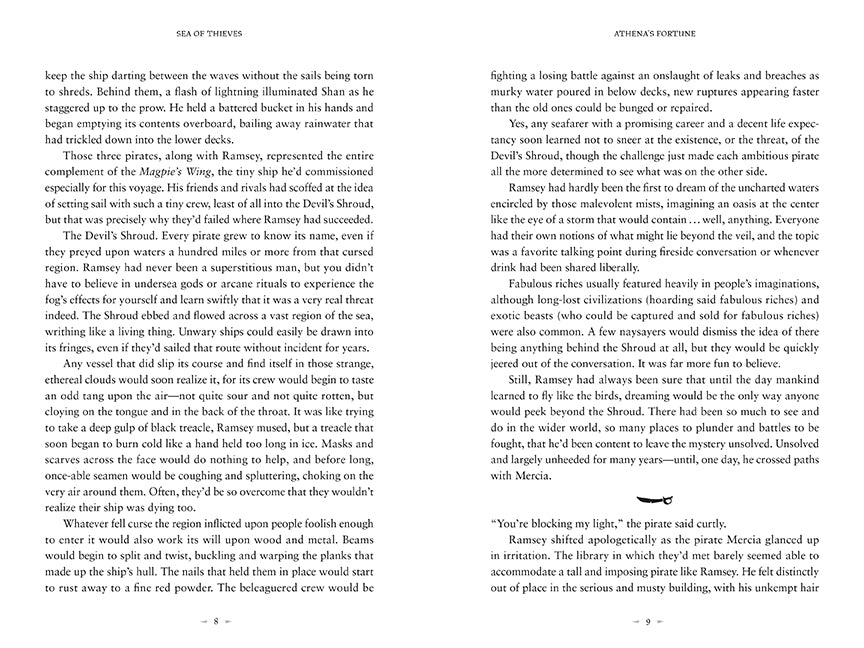 Sea of Thieves: Athena's Fortune - Official Novel & Game Lore Book | Pirate Adventure Story for Xbox & PC Gamers | Perfect for Fans of Action-Packed Sea Battles and Treasure Hunting