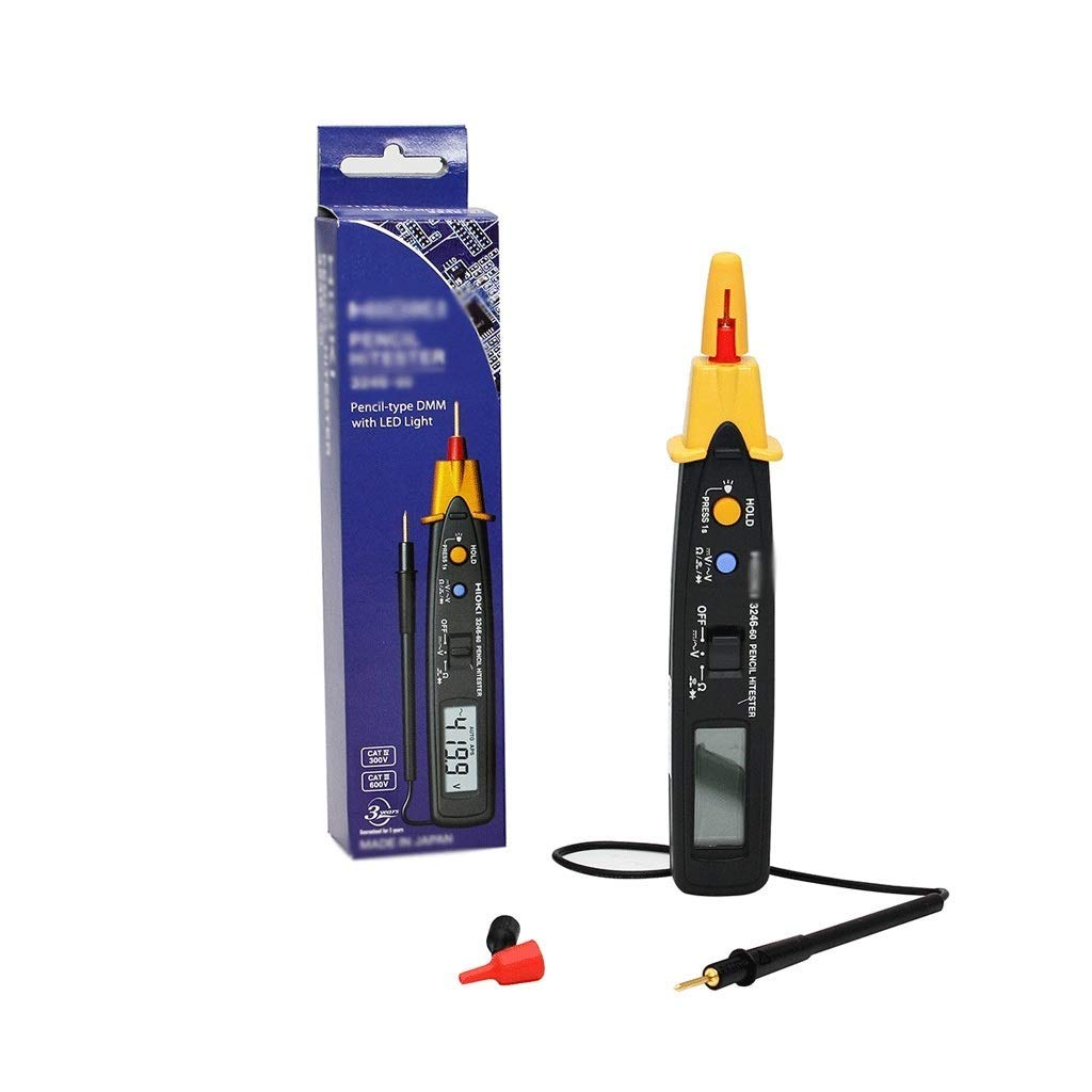 WSMLA Digital Multimeter Pen - AC/DC Voltage Tester, Current, Resistance, Continuity Checker for Automotive & Home Electrical Testing | Compact Pen-Style Design for Easy DIY Repairs & Professional Use