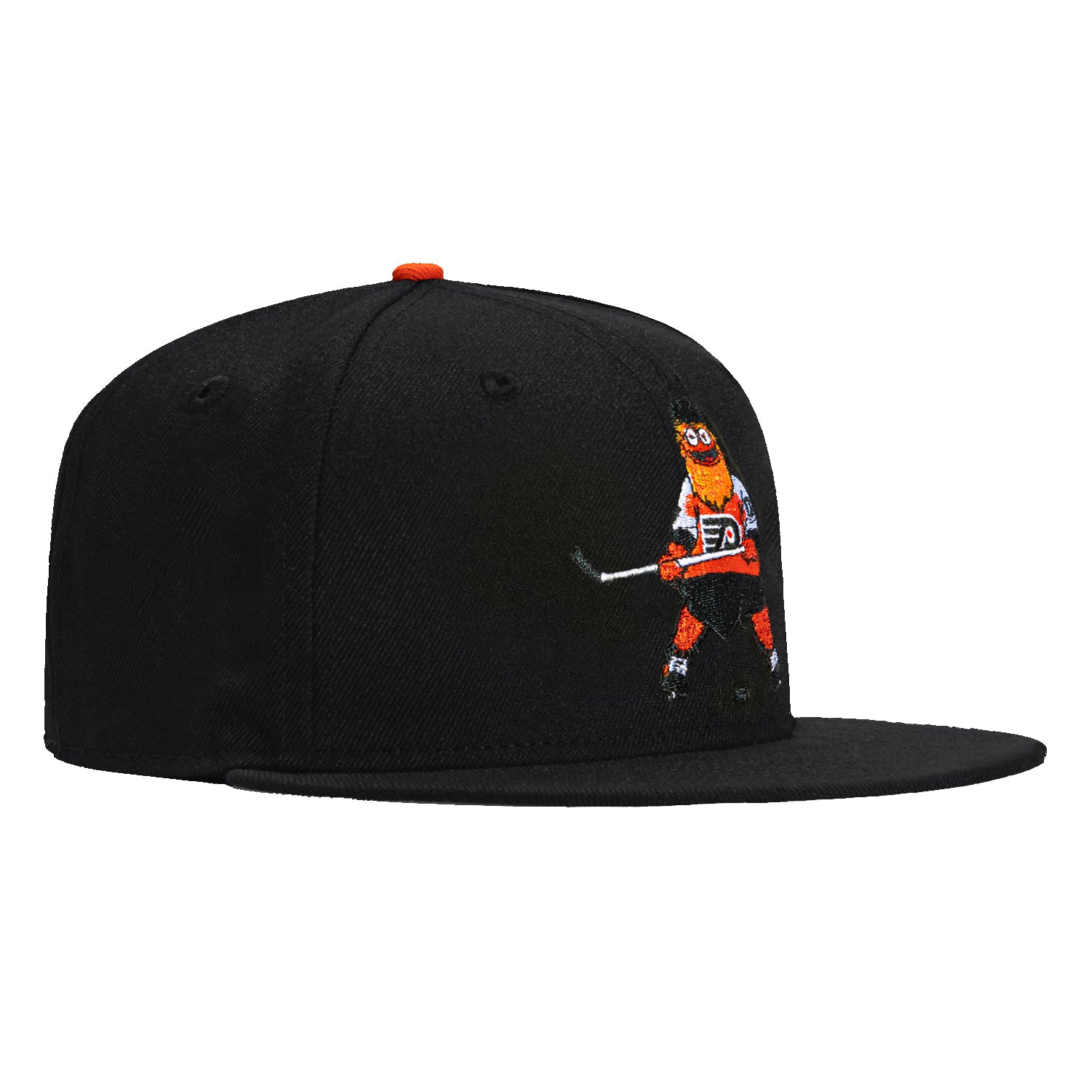 New Era 59Fifty Philadelphia Flyers Gritty Mascot Snapback Hat - Black | Official NHL Licensed Cap for Hockey Fans & Streetwear Fashion
