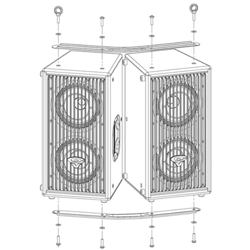 Cerwin Vega CVFLY 1A Custom Flyware Accessory Kit - Premium DJ & Live Sound Equipment Accessories for Professional Audio Setup | Perfect for Studio, Stage & Mobile DJ Gigs