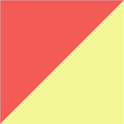 Coral & Yellow