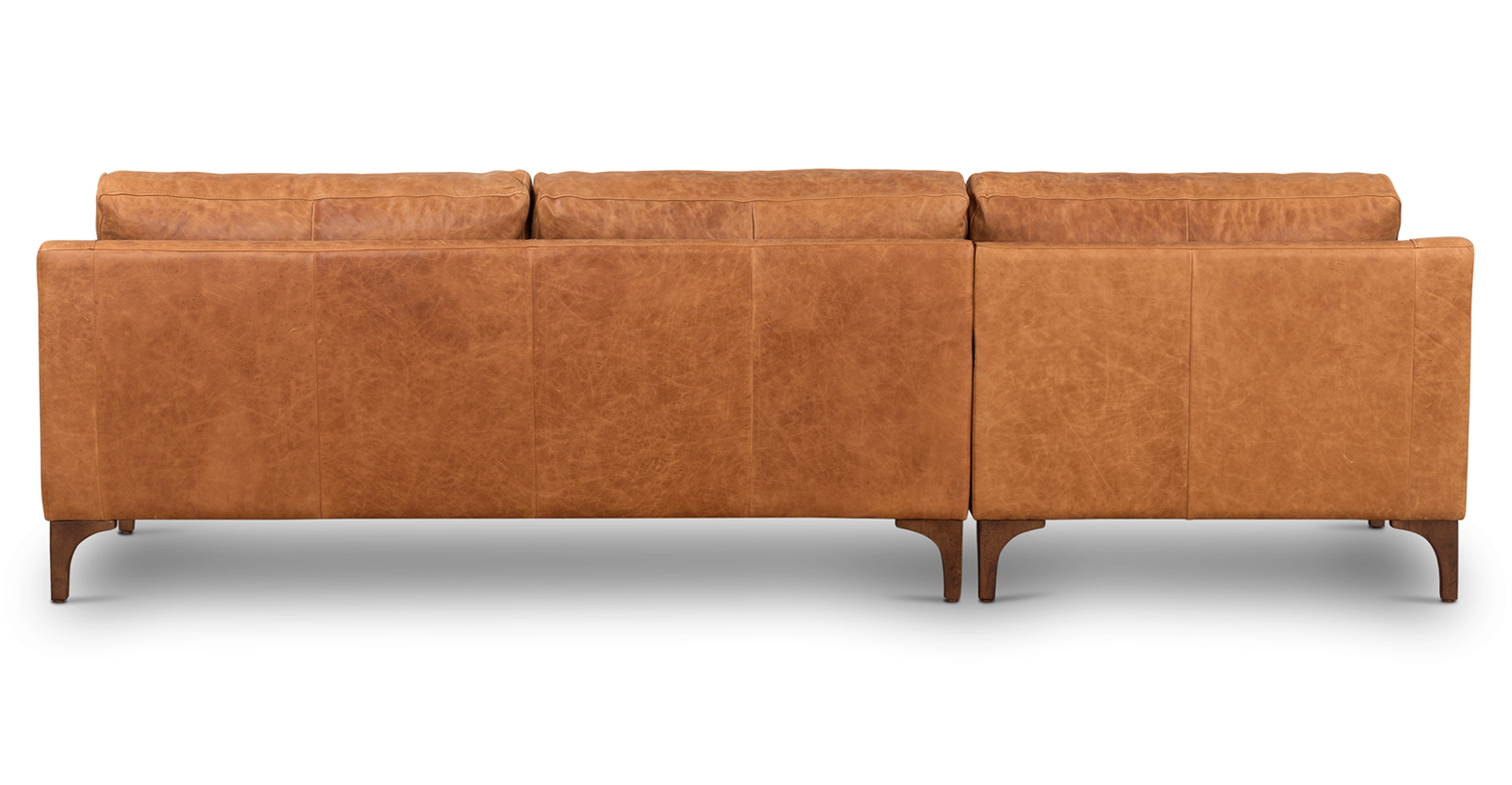 Sorrento Left Facing Sectional Sofa - Modern L-Shaped Couch with Chaise Lounge for Living Room, Family Room & Home Theater - Comfortable Fabric Upholstery Sectional Sofa Set