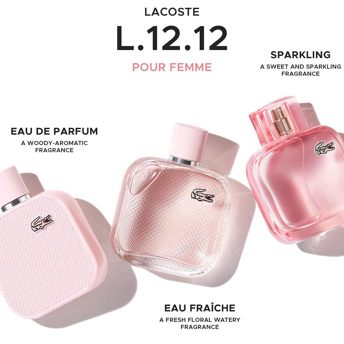 12.12 Rose Eau Fraiche 3.3 oz Eau de Toilette for Women - Floral Fresh Perfume for Daily Wear & Special Occasions