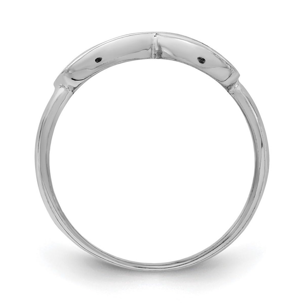 925 Sterling Silver Polished Overlap Infinity Ring for Women - Elegant Stackable Jewelry for Everyday Wear, Anniversary Gifts & Special Occasions