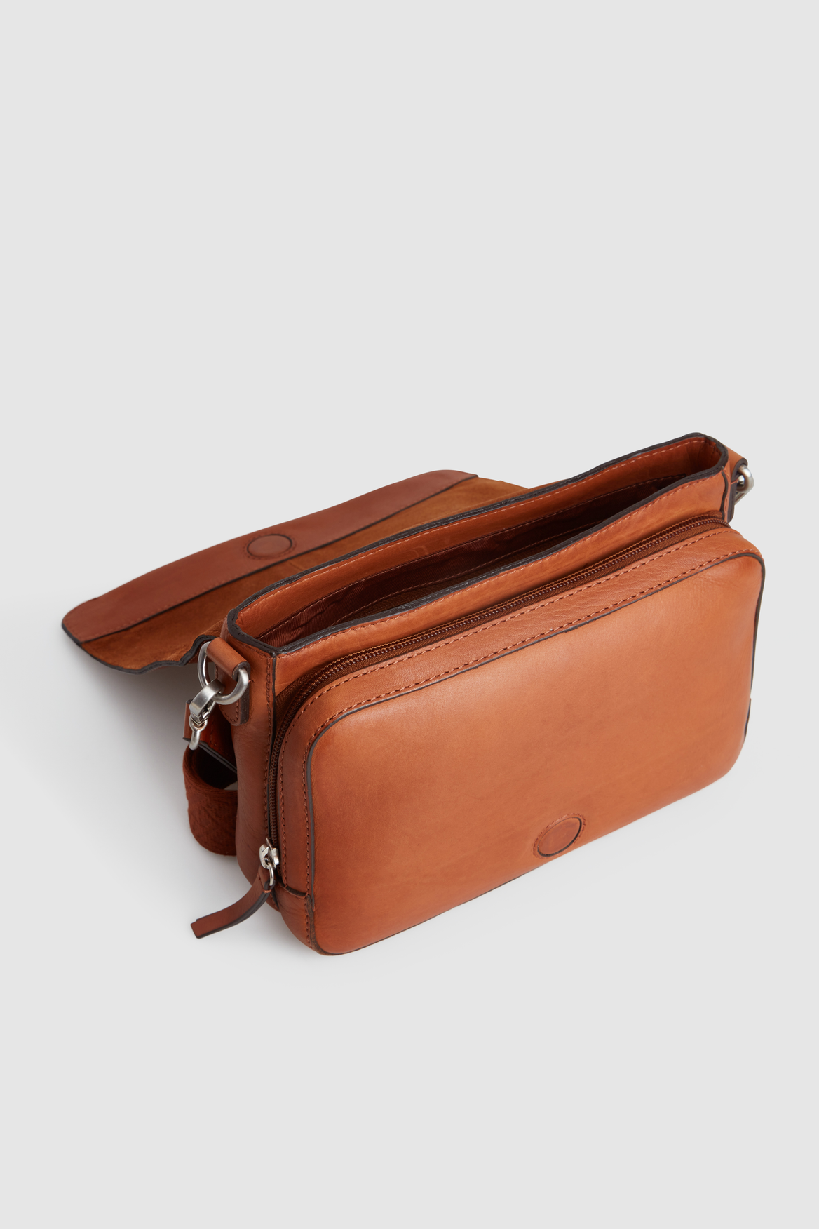 Lyra Leather Flap Crossbody Bag for Women - Stylish & Lightweight Shoulder Purse - Perfect for Work, Travel & Everyday Use