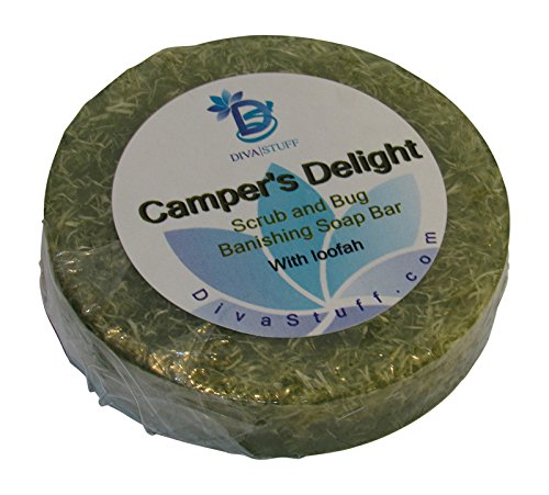 Exfoliating Travel Size Soap Bar for Camping - Natural & Portable Skincare | Perfect for Outdoor Adventures, Hiking & Backpacking