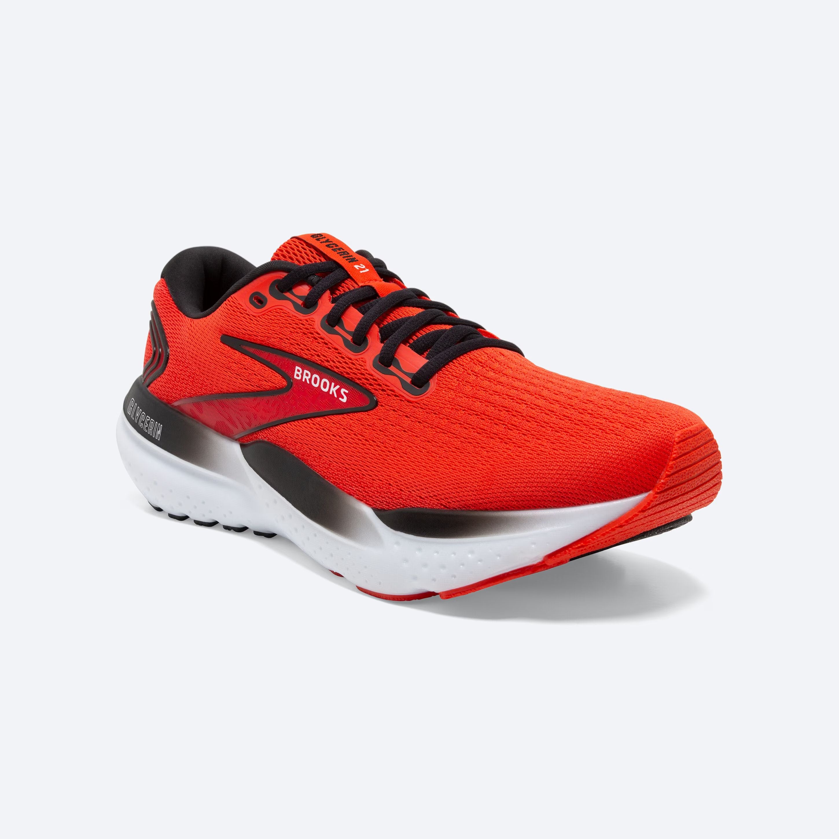 Brooks Glycerin 21 Men's Running Shoes - Premium Cushioned Road Running Sneakers for Long Distance & Marathon Training