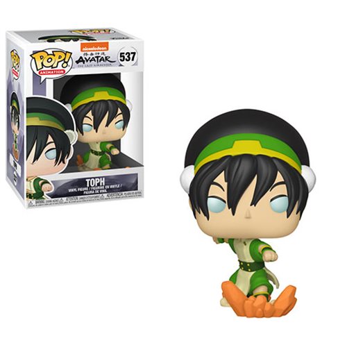 Funko Pop! AVATAR The Last Airbender: Toph #537 - Collectible Vinyl Figure for Fans, Gift for Anime Lovers (Perfect for Display, Office Decor, and Pop Culture Collections)